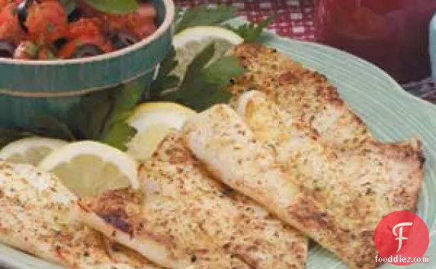 Broiled Orange Roughy