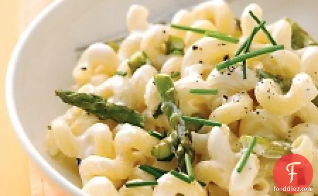 Pasta With Goat Cheese And Roasted Asparagus