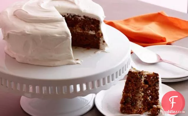 Carrot Cake with Marshmallow Fluff Cream Cheese Frosting