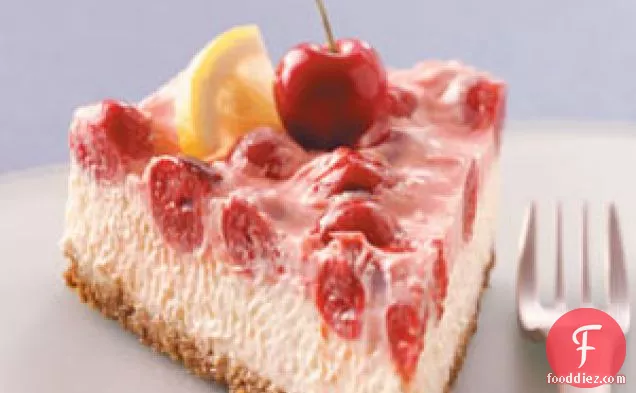 Makeover Cherry-Topped Cheesecake