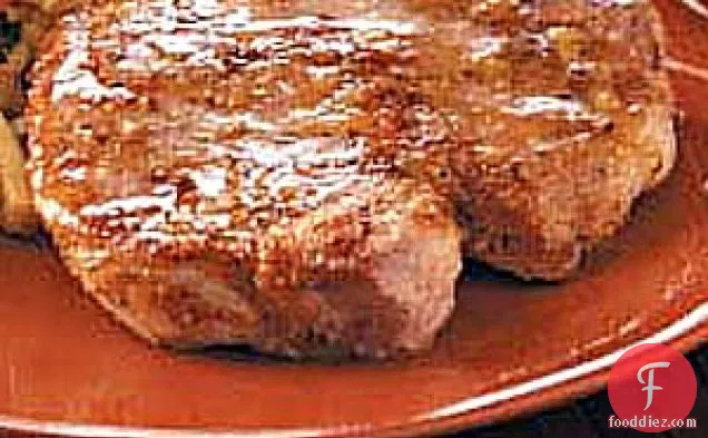 Homemade Maple Glazed Pork Chops