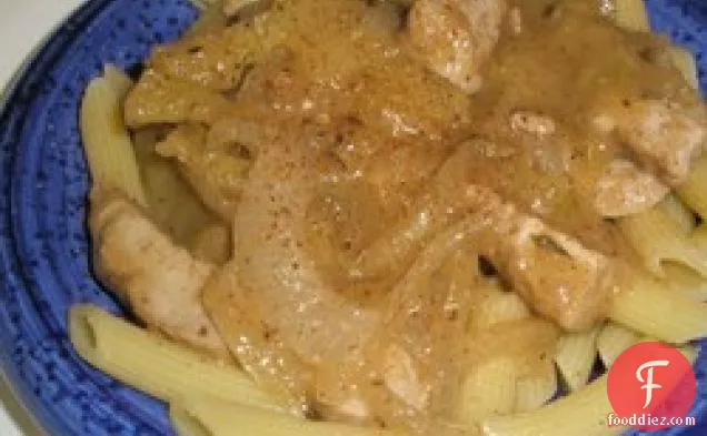 Pork Chops with Apple Sauce and Onions