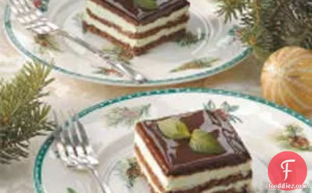 Chocolate Mint Eclair Dessert