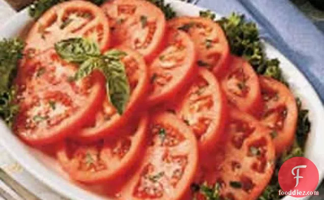 Easy Marinated Tomatoes