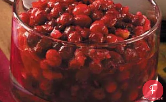 Pomegranate Cranberry Relish