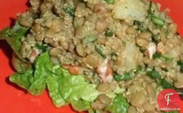 Fruity Curried Lentil Salad