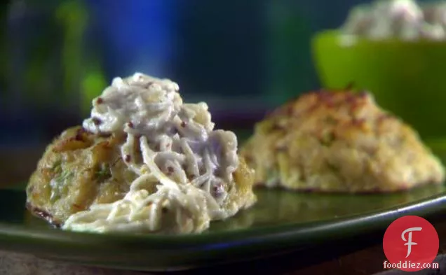 Sunny's Simple Crabcakes with Celery Root Remoulade