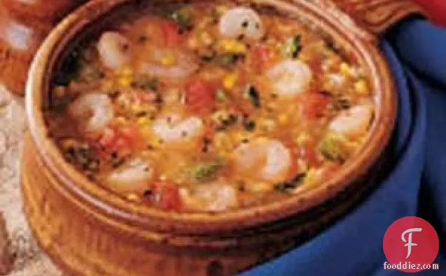 काजुन झींगा सूप