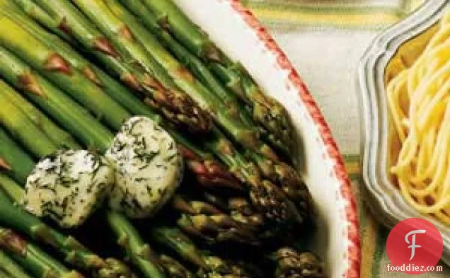 Asparagus with Dill Butter
