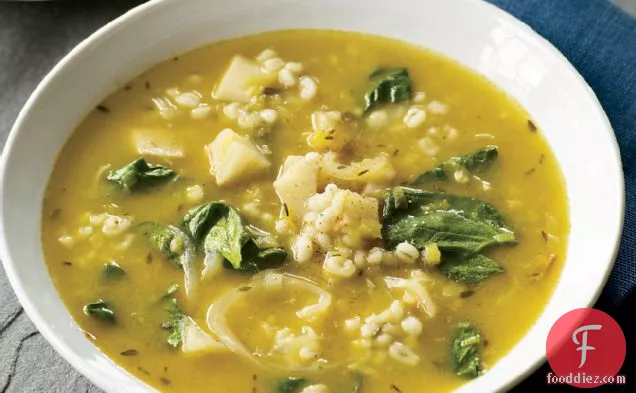 नॉर्डिक शीतकालीन सब्जी का सूप