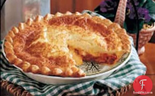 Bacon-Cheese Puff Pie