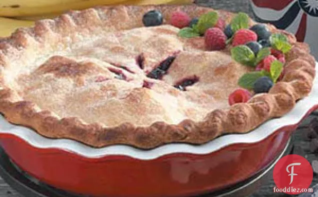 Blueberry Raspberry Pie