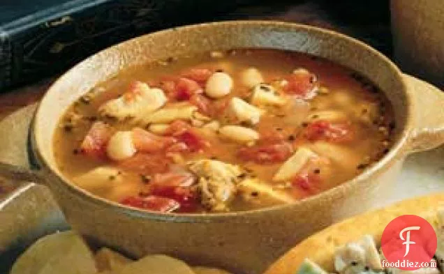Bean, Chicken and Sausage Soup