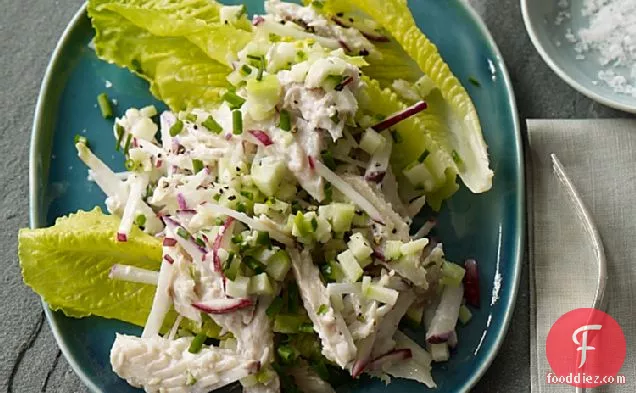 Smoked Mackerel Salad with Crunchy Vegetables