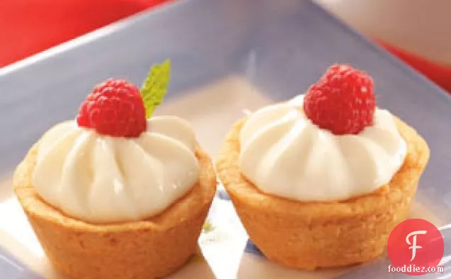 Cheese-Filled Shortbread Tartlets