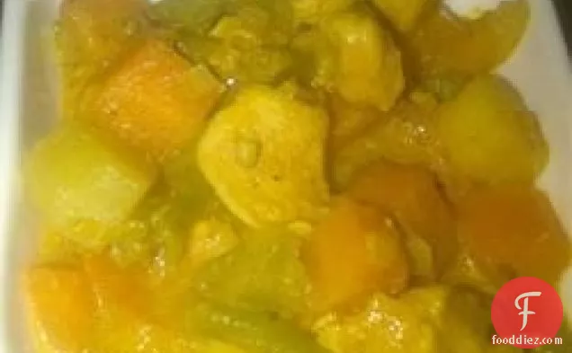 Chicken Navratan Curry (indian)
