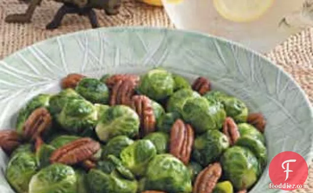 Pecan Brussels Sprouts