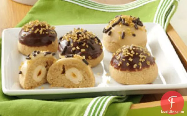 Hazelnut-Mocha Bonbon Cookies