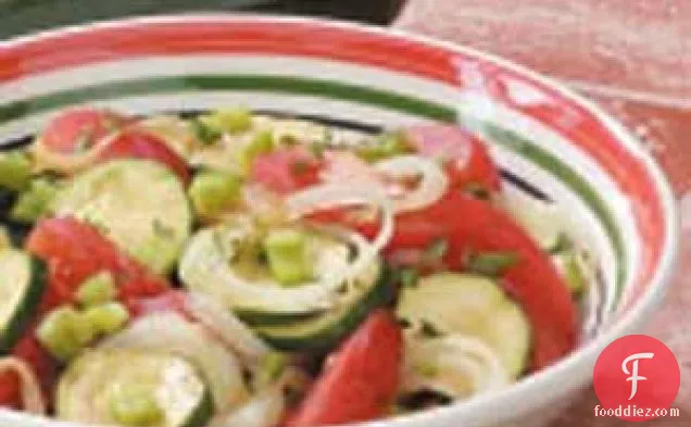 Zucchini Tomato Salad