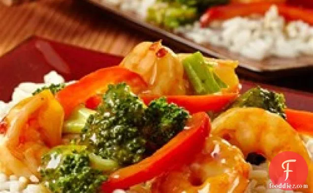 Hot and Sour Shrimp and Broccoli