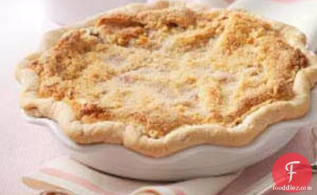 Raspberry Custard Pie