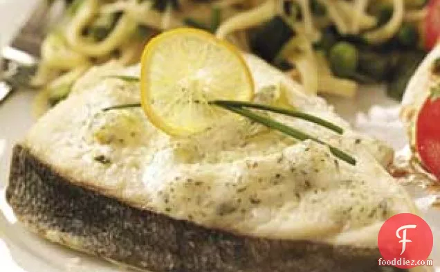 Baked Dill Halibut