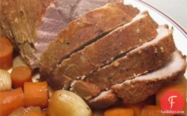 Tender Slow Cooked Pork Roast