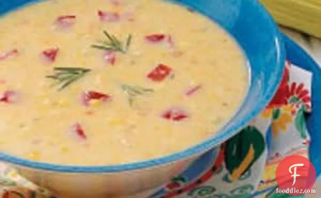 Rosemary Corn Soup