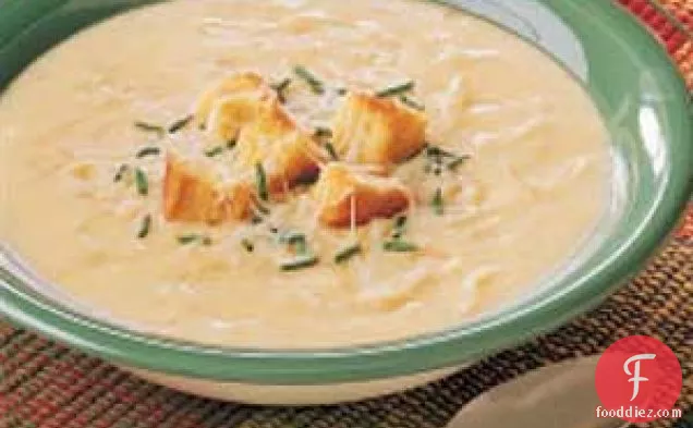 Creamy Swiss Onion Soup
