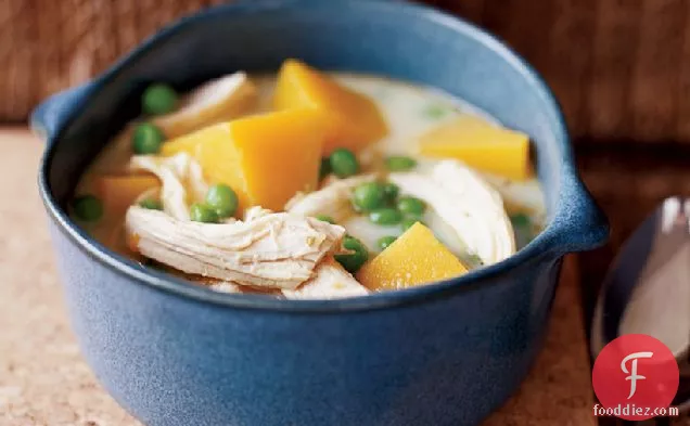 Chicken-and-Garlic Chowder
