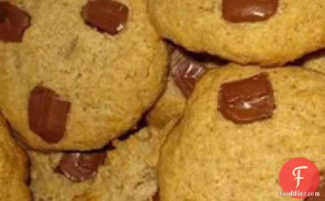 Whole White Wheat and Honey Chocolate Chip Cookies