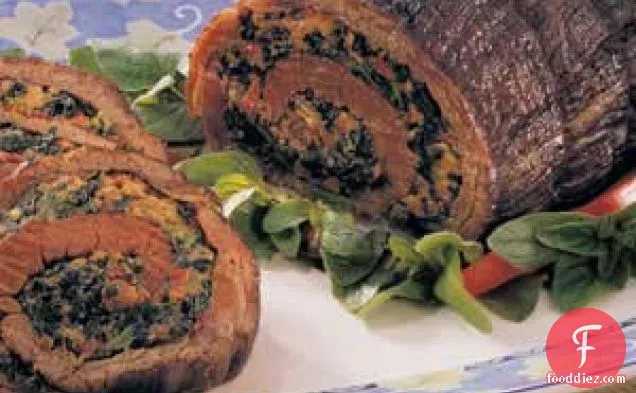 Spinach-Stuffed Steak