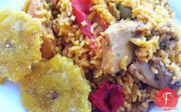 Josephine's Puerto Rican Chicken and Rice