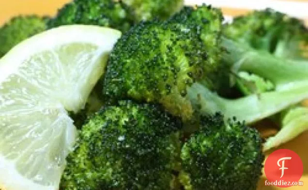 Broccoli in Roast Chicken Drippings