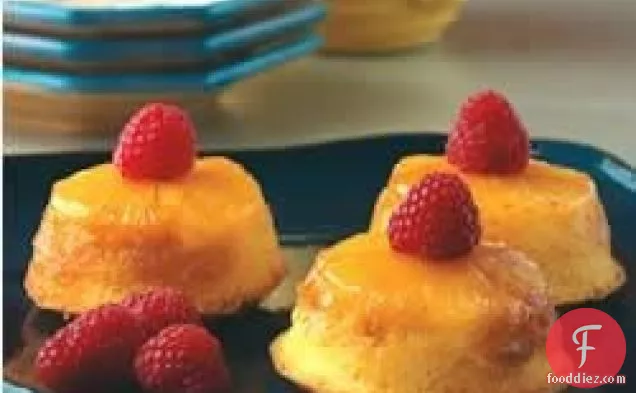 Mini Upside Down Pineapple Cakes