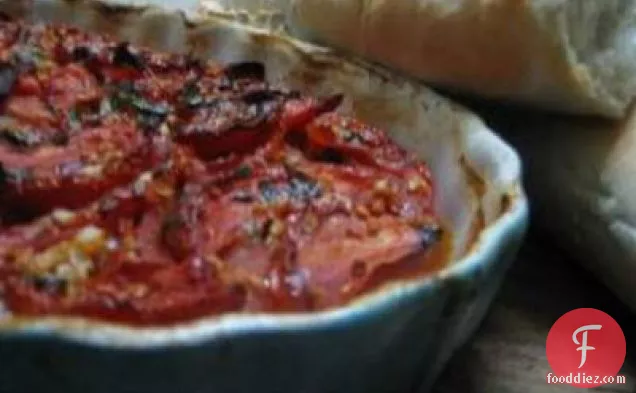Roasted Tomatoes And Garlic