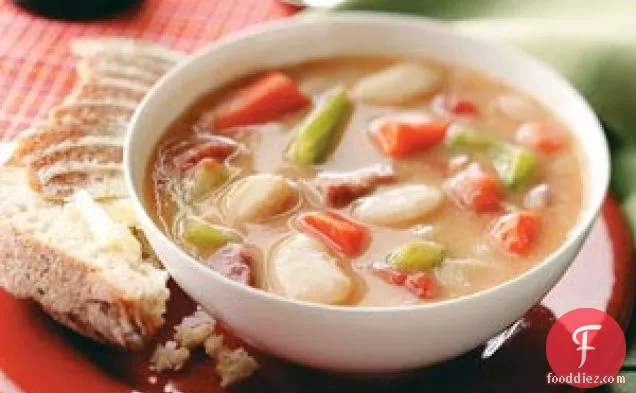 Hearty Lima Bean Soup