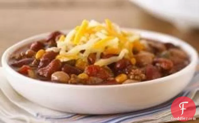 Slow-Cooker Hearty Beef Chili