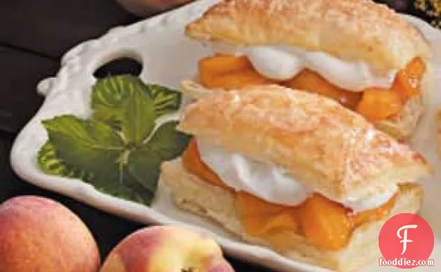 Peach-Filled Pastries