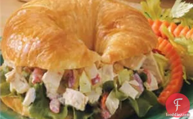 Turkey Salad Croissants