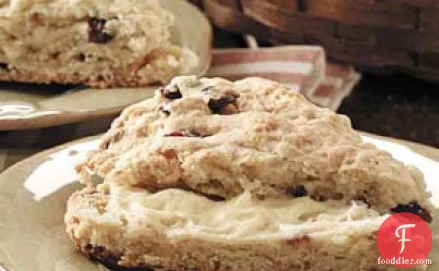 Buttery Cranberry Scones
