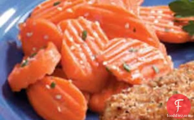 Sesame Carrot Slices