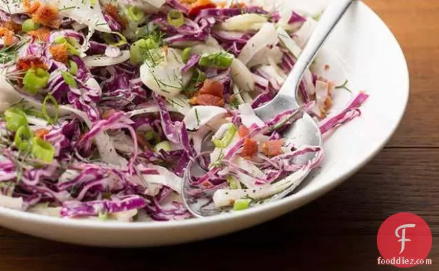 Fennel and Cabbage Slaw