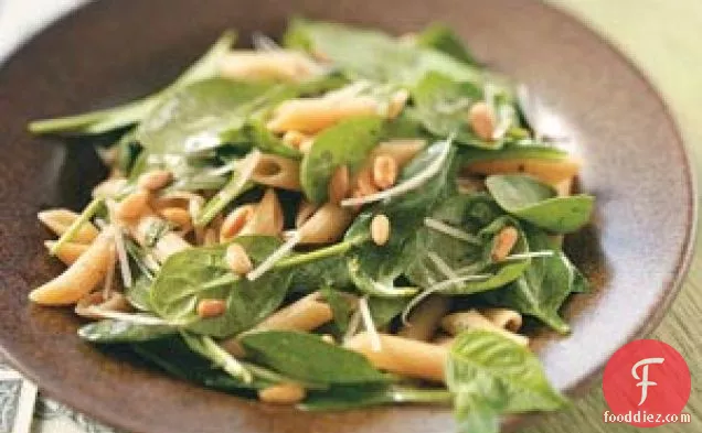 Spinach Salad with Penne