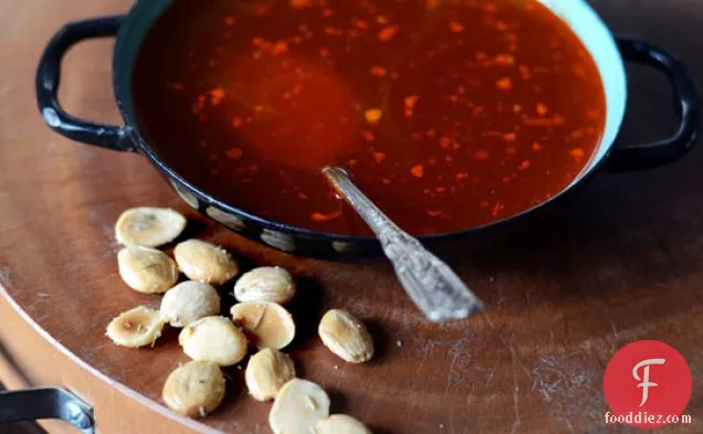 Sherry-garlic Soup With Smoked Paprika