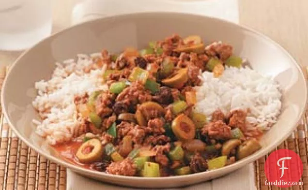 Easy Cuban Picadillo for Two