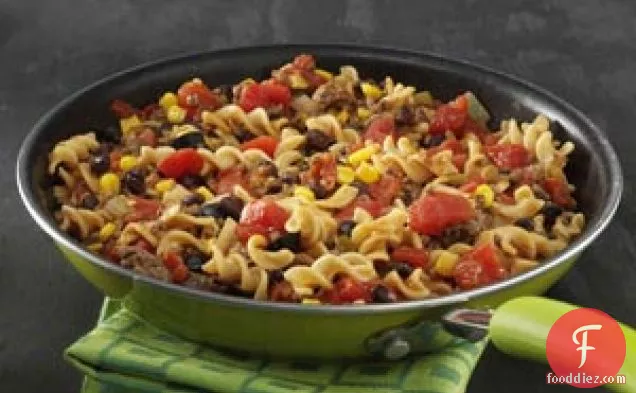 Mexican Beef & Pasta