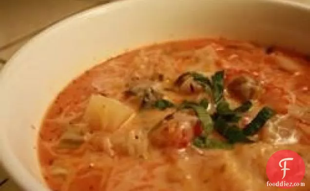 Chunky Tomato Potato Soup