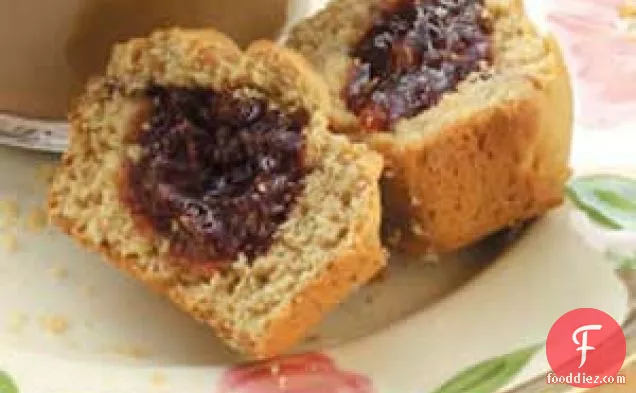 Peanut Butter 'n' Jelly Muffins