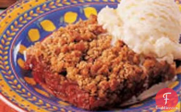 Cherry Nut Crisp